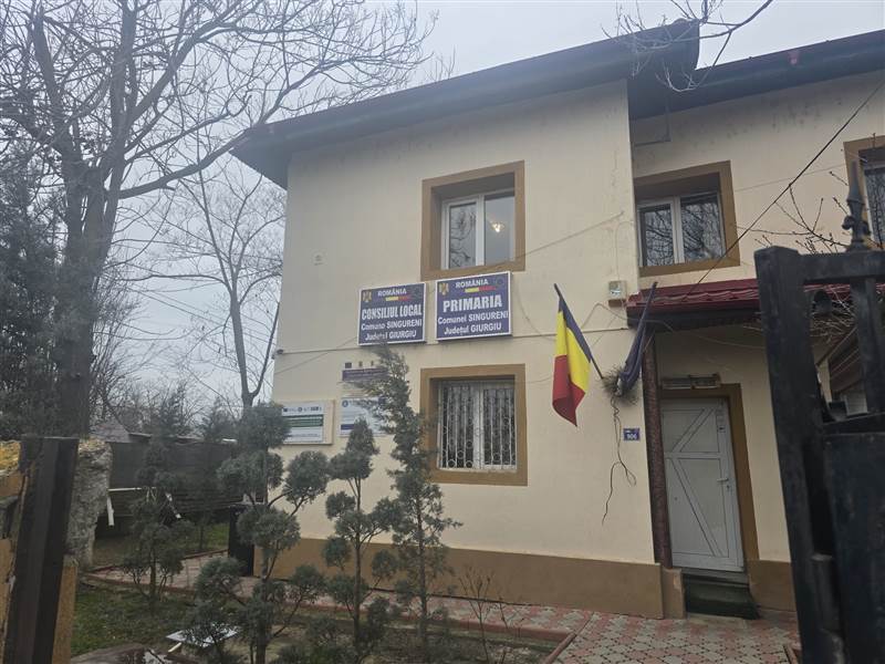 Primăria Comunei Singureni, județul Giurgiu — satele Singureni, Crânguri și Stejaru